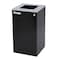 Alpine Industries 87 Gal. 3-Stream Steel Blue Recycling, Green Recycling, and Black Commercial Trash Can Station ALP4450-BLK-KIT35 - alternate 8